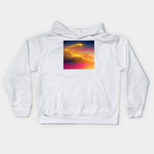 Sunrise - Aesthetic Concept Art Kids Hoodie